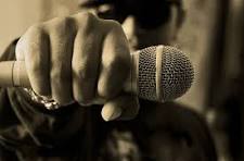guy holding microphone
