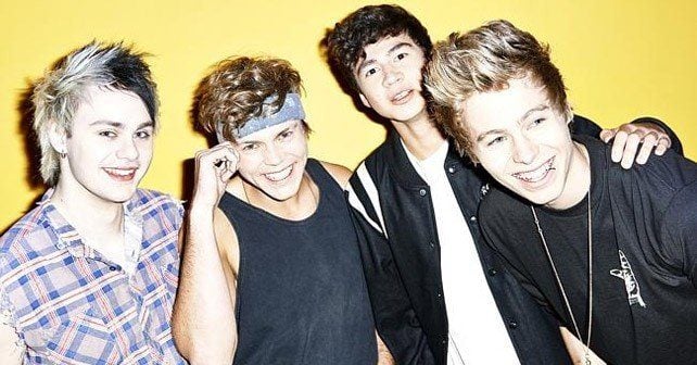 5SOS Yellow Background