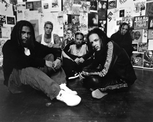 Korn Black and White
